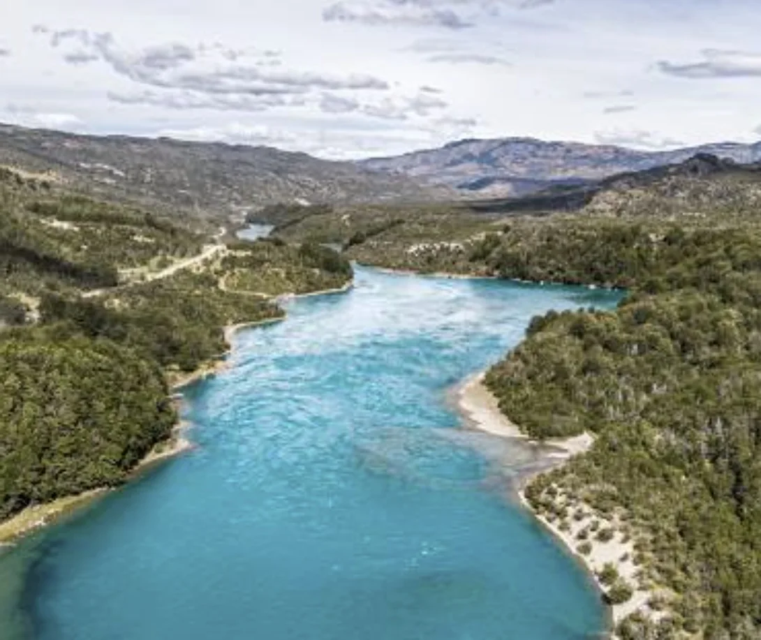 Reference landscape for a retreat in southern Chile